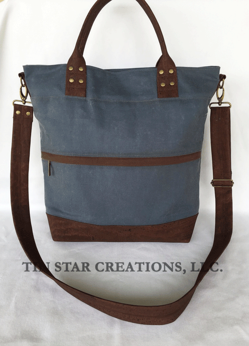 Waxed Canvas Tote