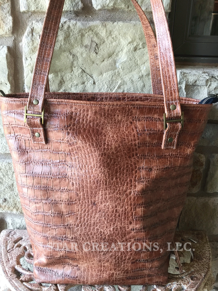 Leather Wine / Beverage Tote
