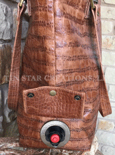 Leather Wine / Beverage Tote